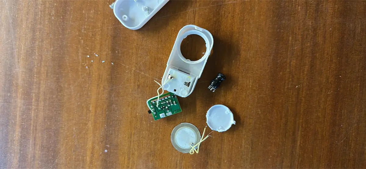 Door alarm used to get the piezo speaker